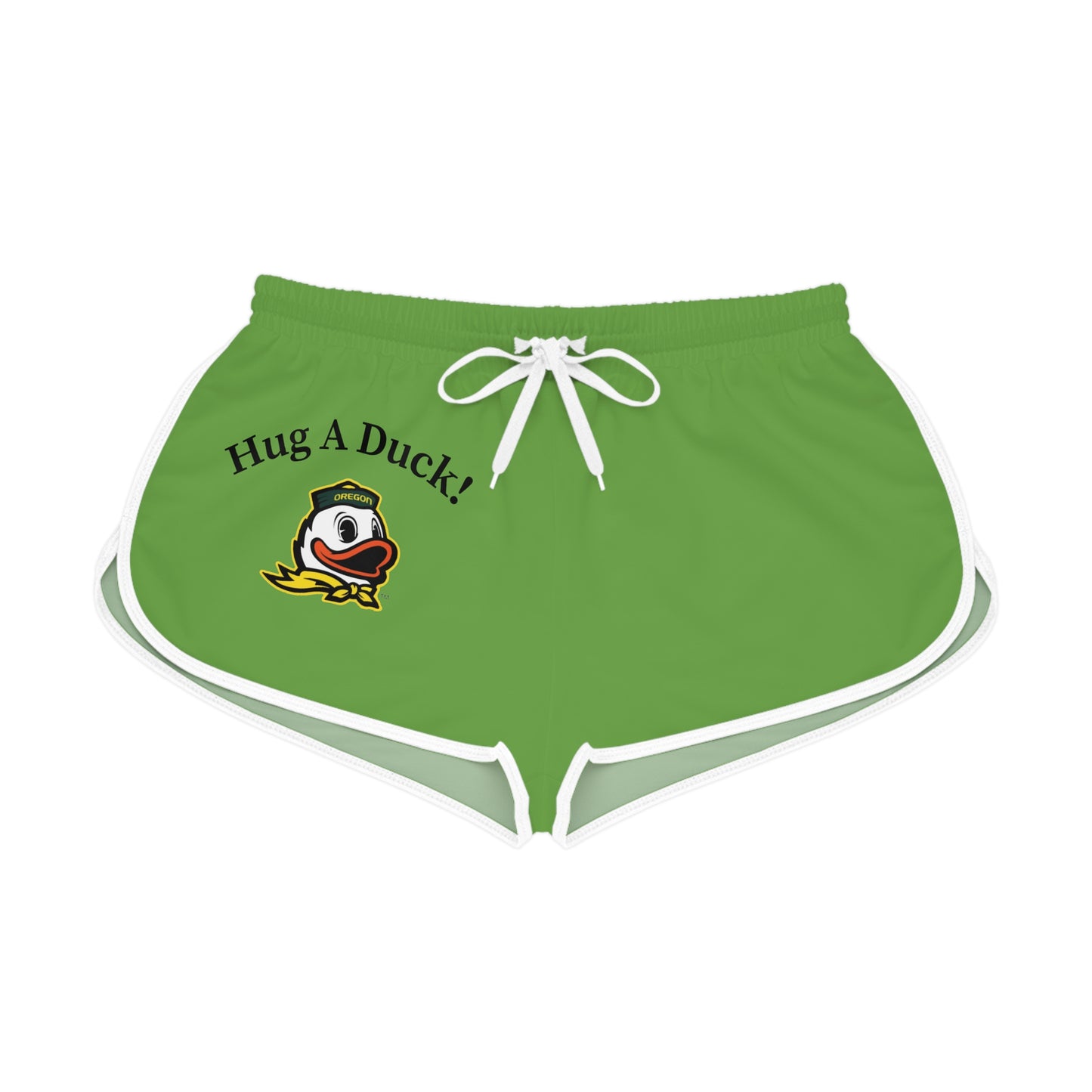 "Hug a Duck!" Women's Relaxed Shorts (AOP)