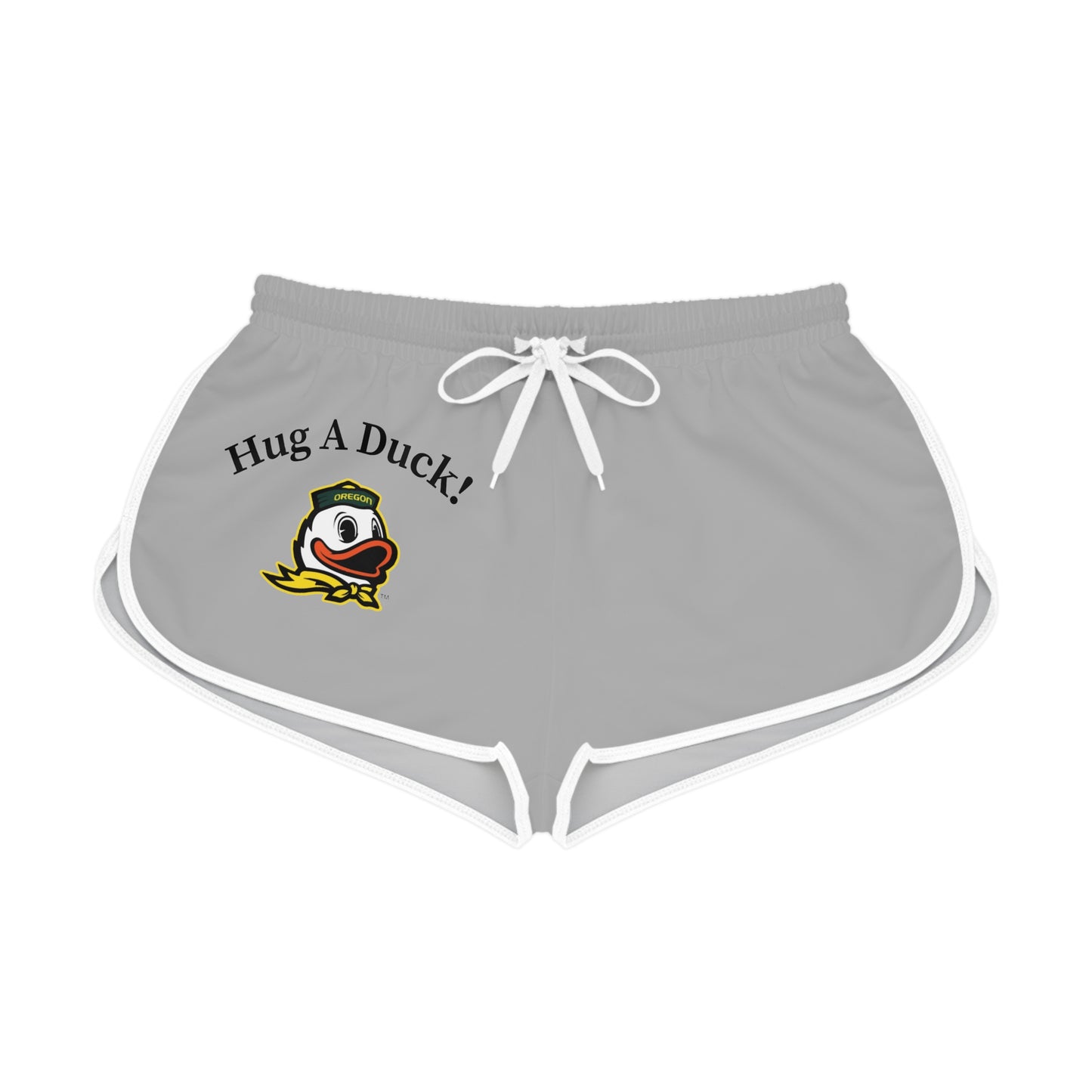 "Hug a Duck!" Women's Relaxed Shorts (AOP)