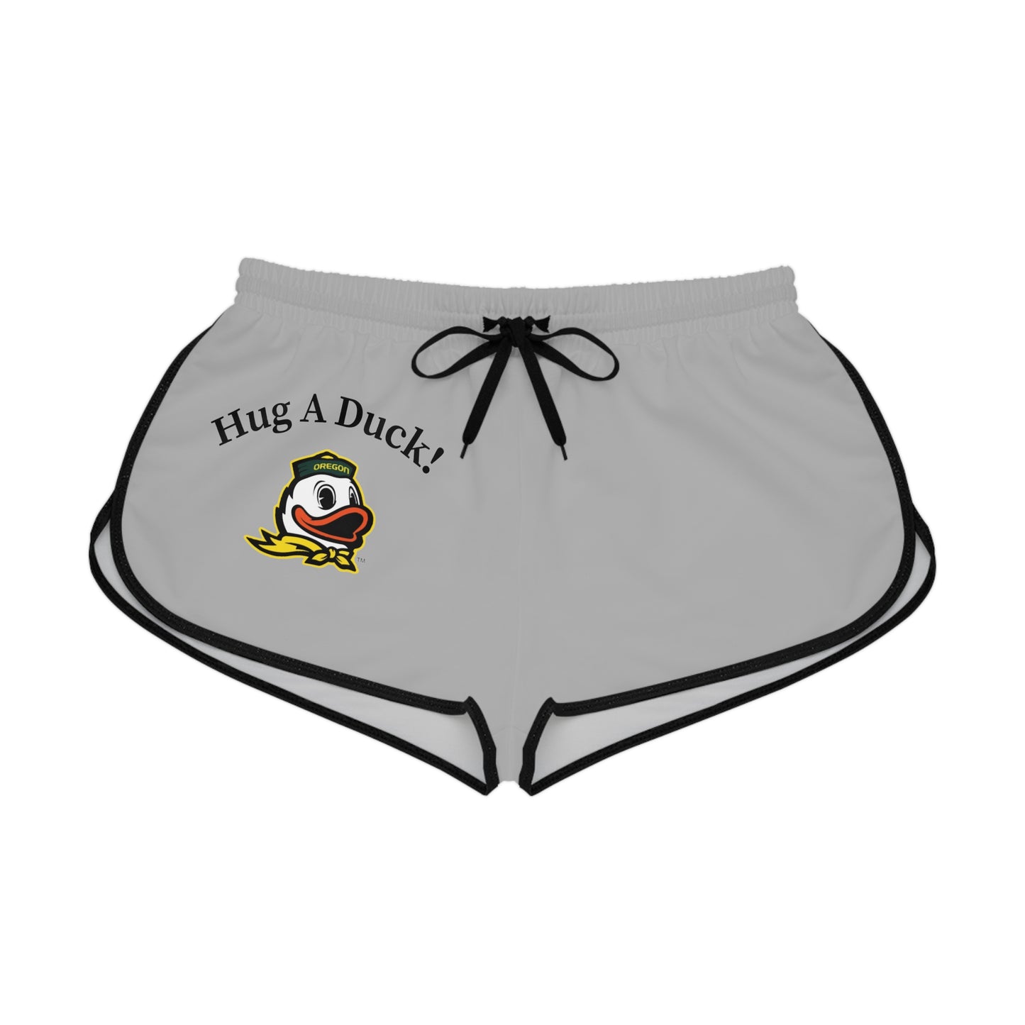 "Hug a Duck!" Women's Relaxed Shorts (AOP)