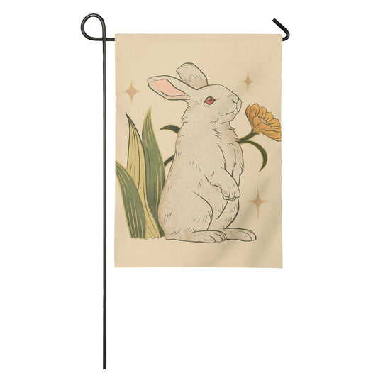 Koda & Khloe Bunny S Size Garden Flag Banner