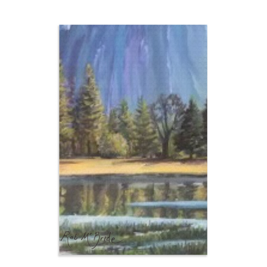 Yosemite Valley Dish Towel by Robert McBride Art