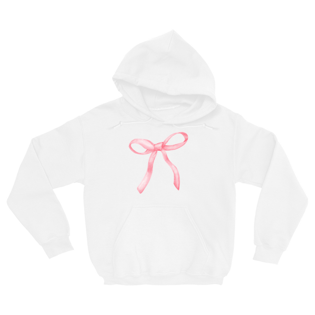 Khloe's Bow Hoodie (No-Zip/Pullover)